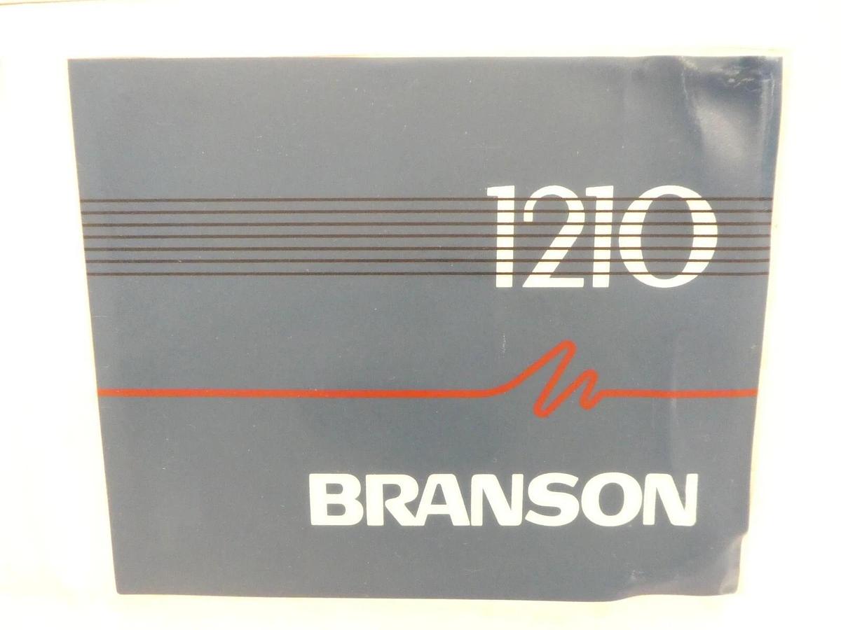 Used Branson 1210R-DTH Heated Ultrasonic Cleaner Bransonic 1210 Tested Working
