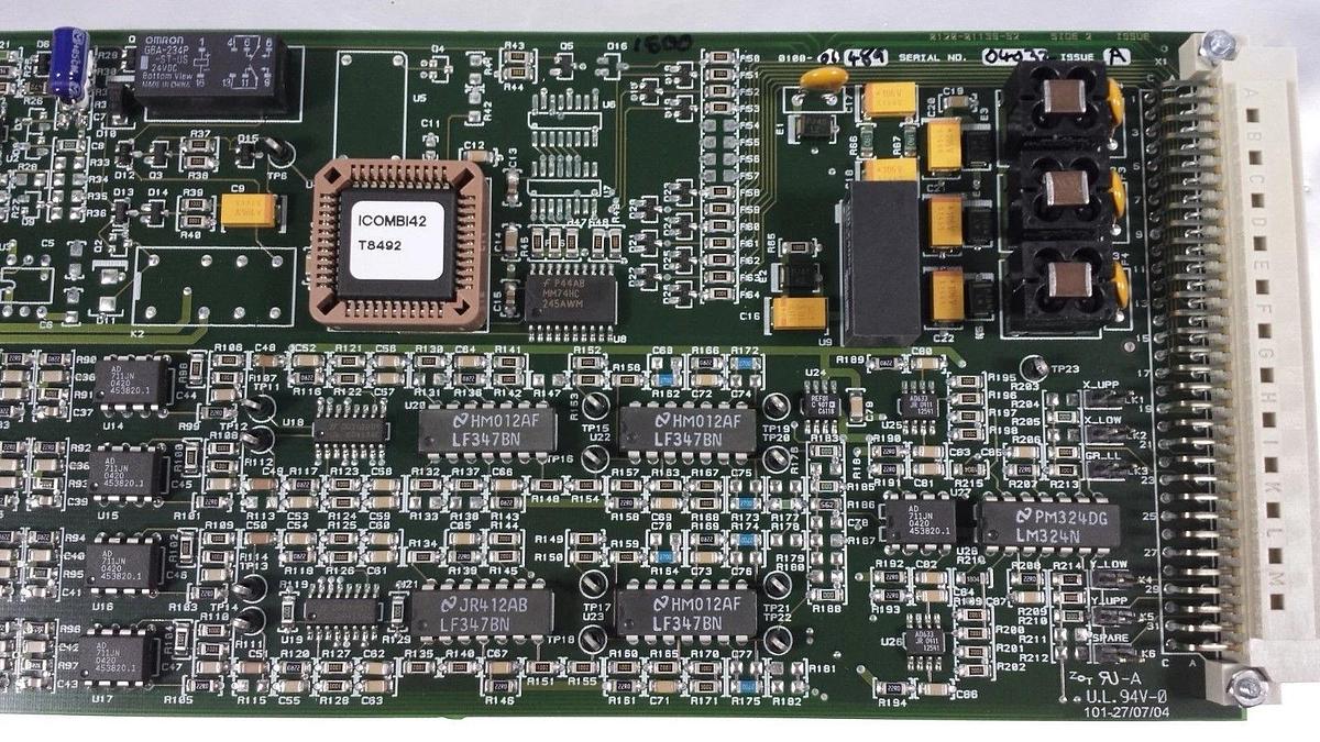 Used AMAT Applied Materials 0100-01489 E-Chuck PCB Card Quantum X Working Surplus