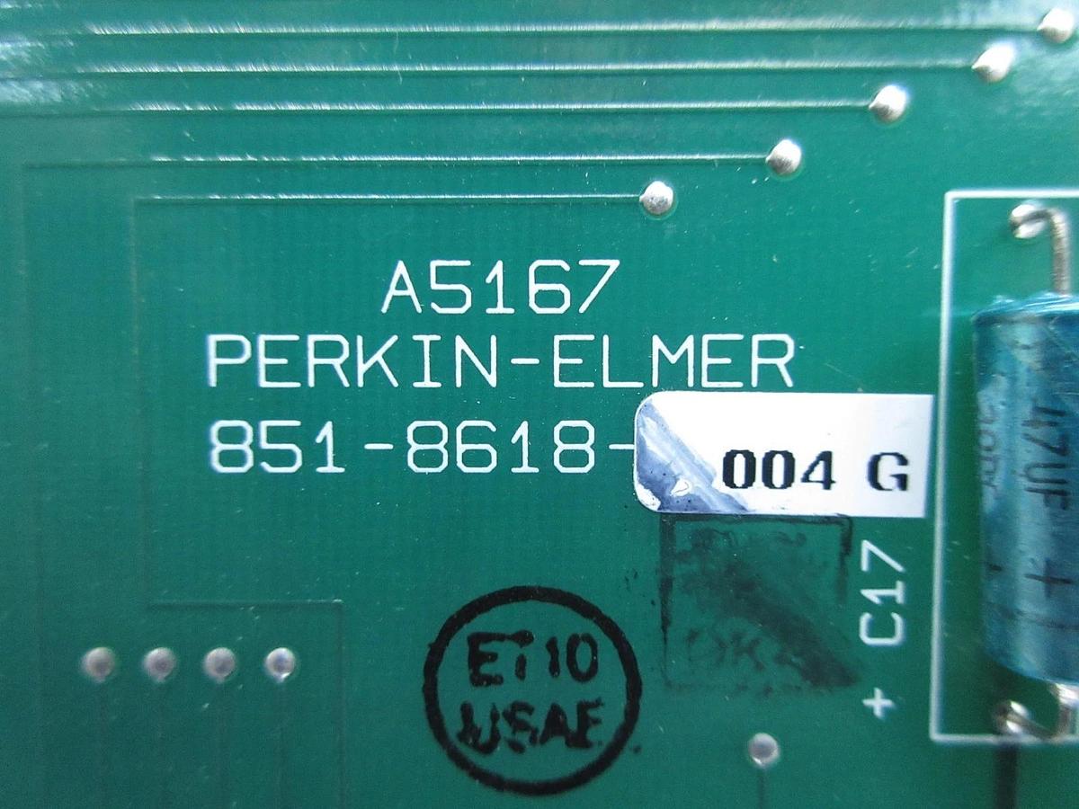Used Perkin-Elmer 851-8618-004 Processor PCB Card A5167 Rev. G SVG ASML 90S Used