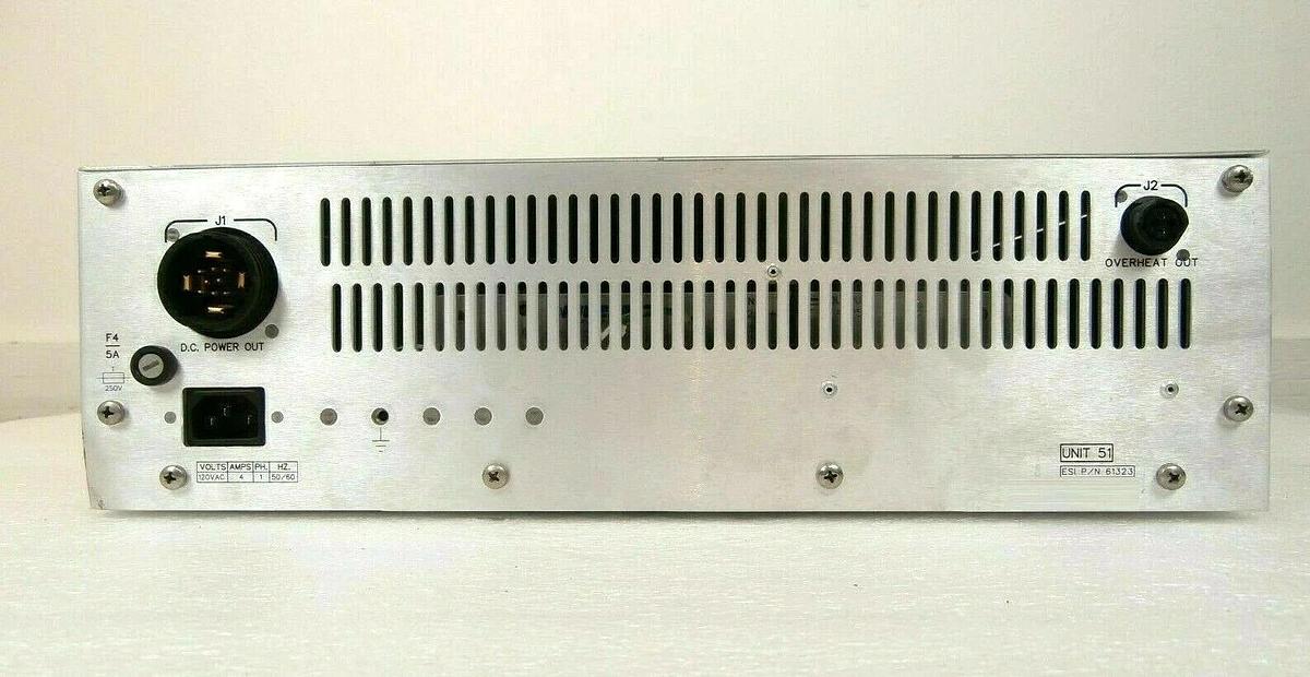 Used ESI 61323 AUX. Electronics Power Supply 9250 Laser System Working Spare