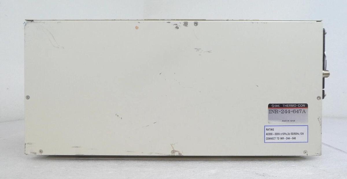 Used SMC INR-244-647A Temperature Controller THERMO-CON for INR-244-646 Untested