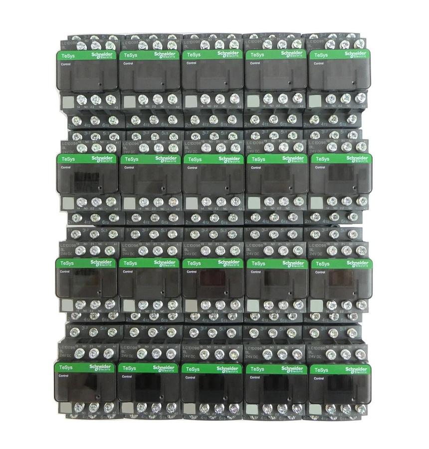 Schneider Electric LC1D96 3-Pole IEC Contactor Reseller lot of 20 New Surplus