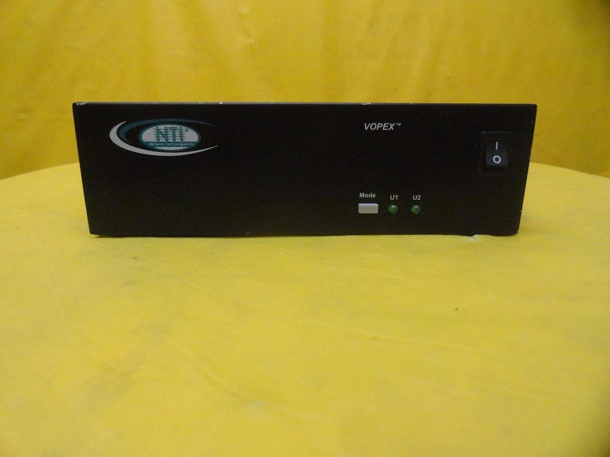 Used NTI Network Technologies V-2KVIM-A 2-port Video Switching KVM Splitter Used