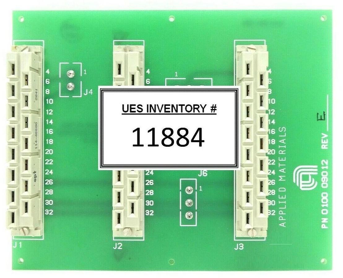 Used AMAT Applied Materials 0100-09012 Power Supply Backplane PCB P5000 Working Spare