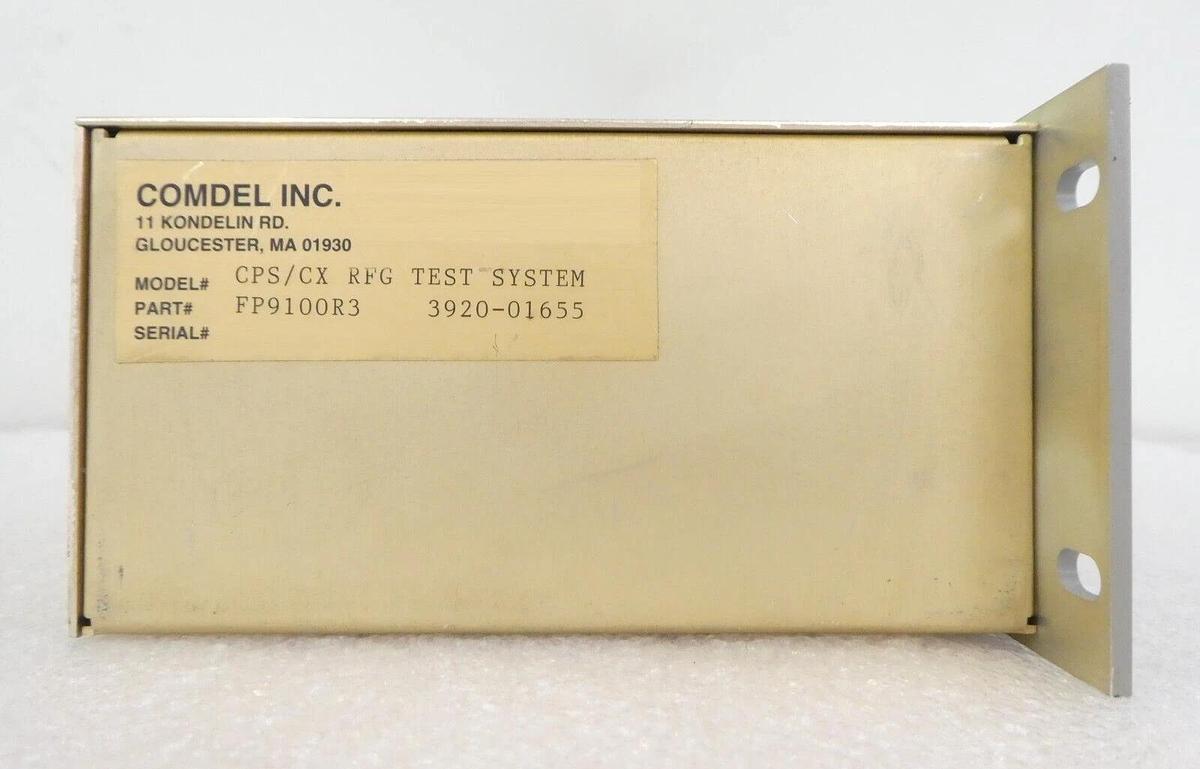 Used Comdel FP9100R3 CPS/CX RFG Test System AMAT 3920-01655 Tested Working Surplus