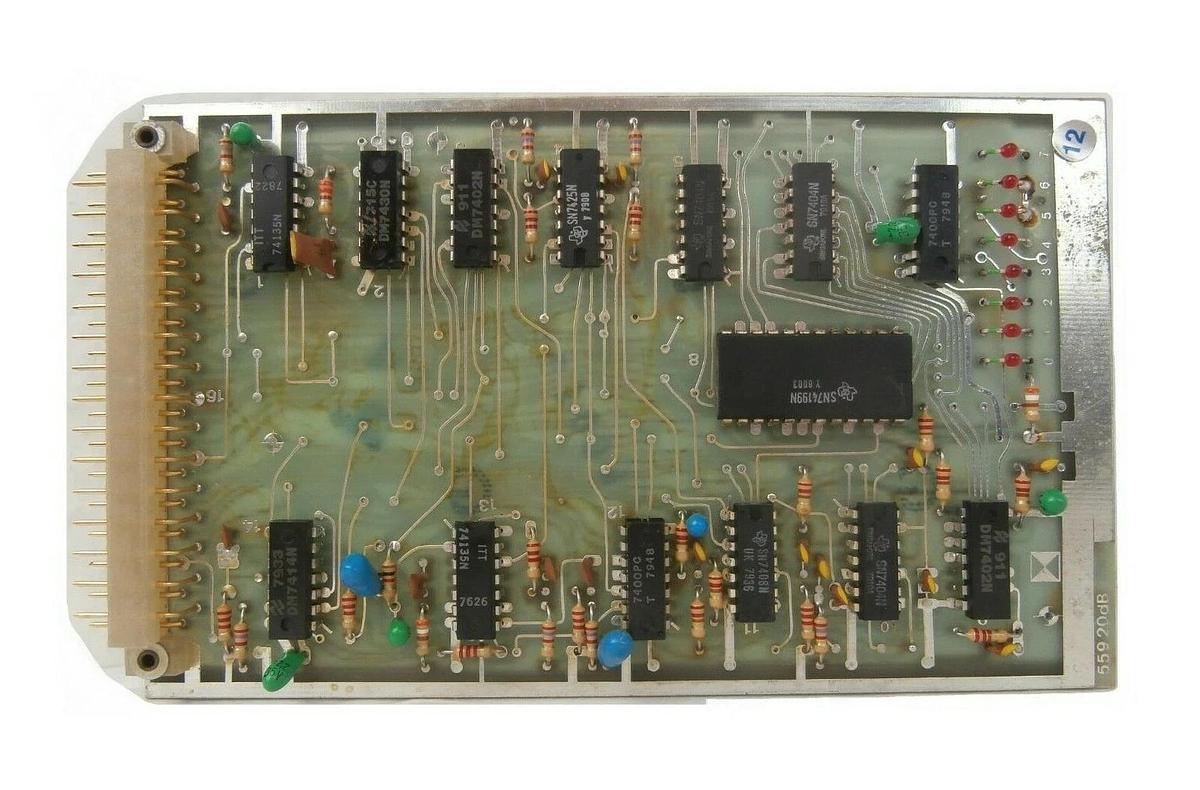 Used Karl Suss 455-60-20 PCB Card 559.20dA MJB 55 Wafer Mask Aligner Working Surplus
