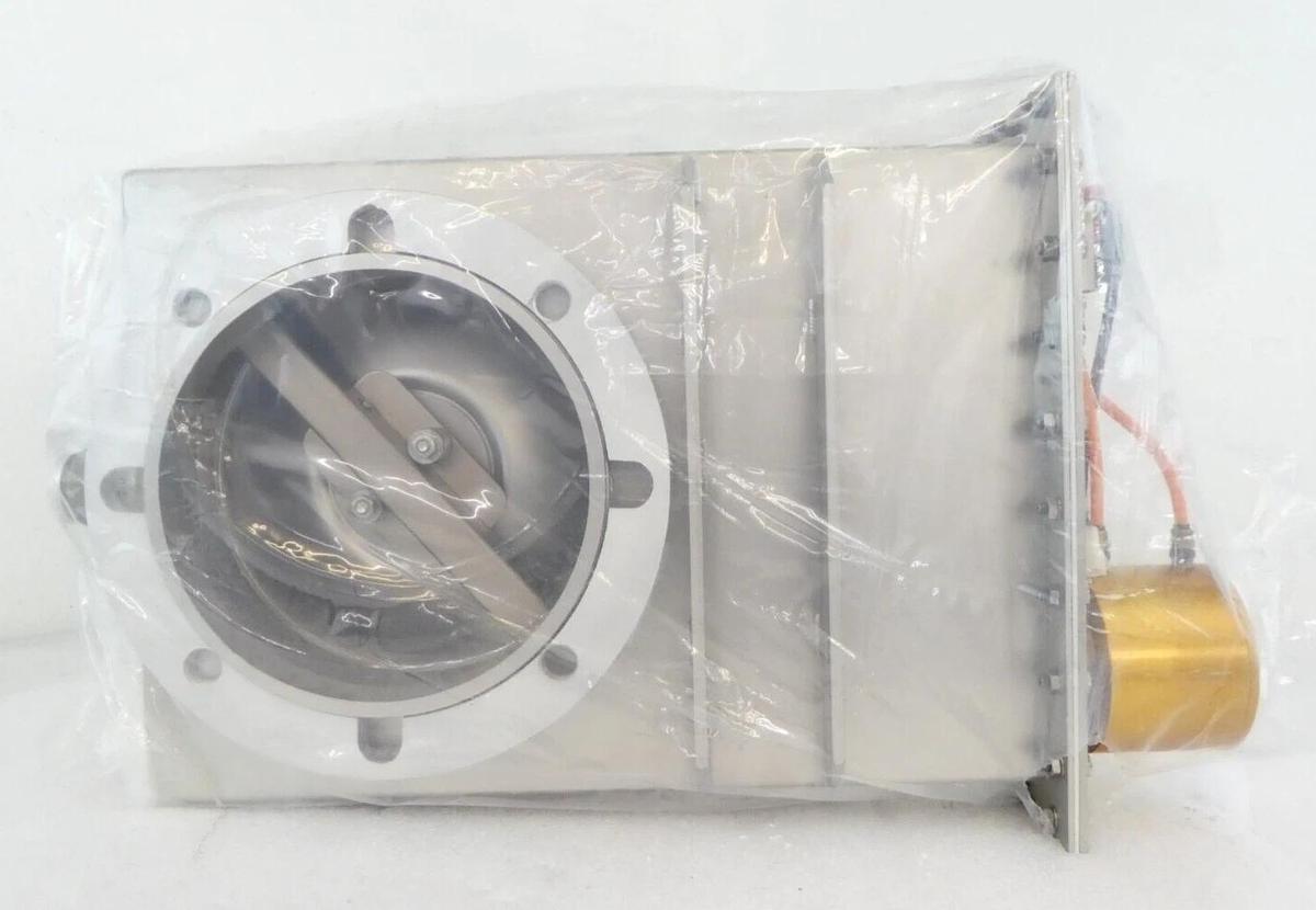 Refurbished Varian 2719977400R 8" Vacuum Swing Gate Valve with Solenoid Valve Refurbished