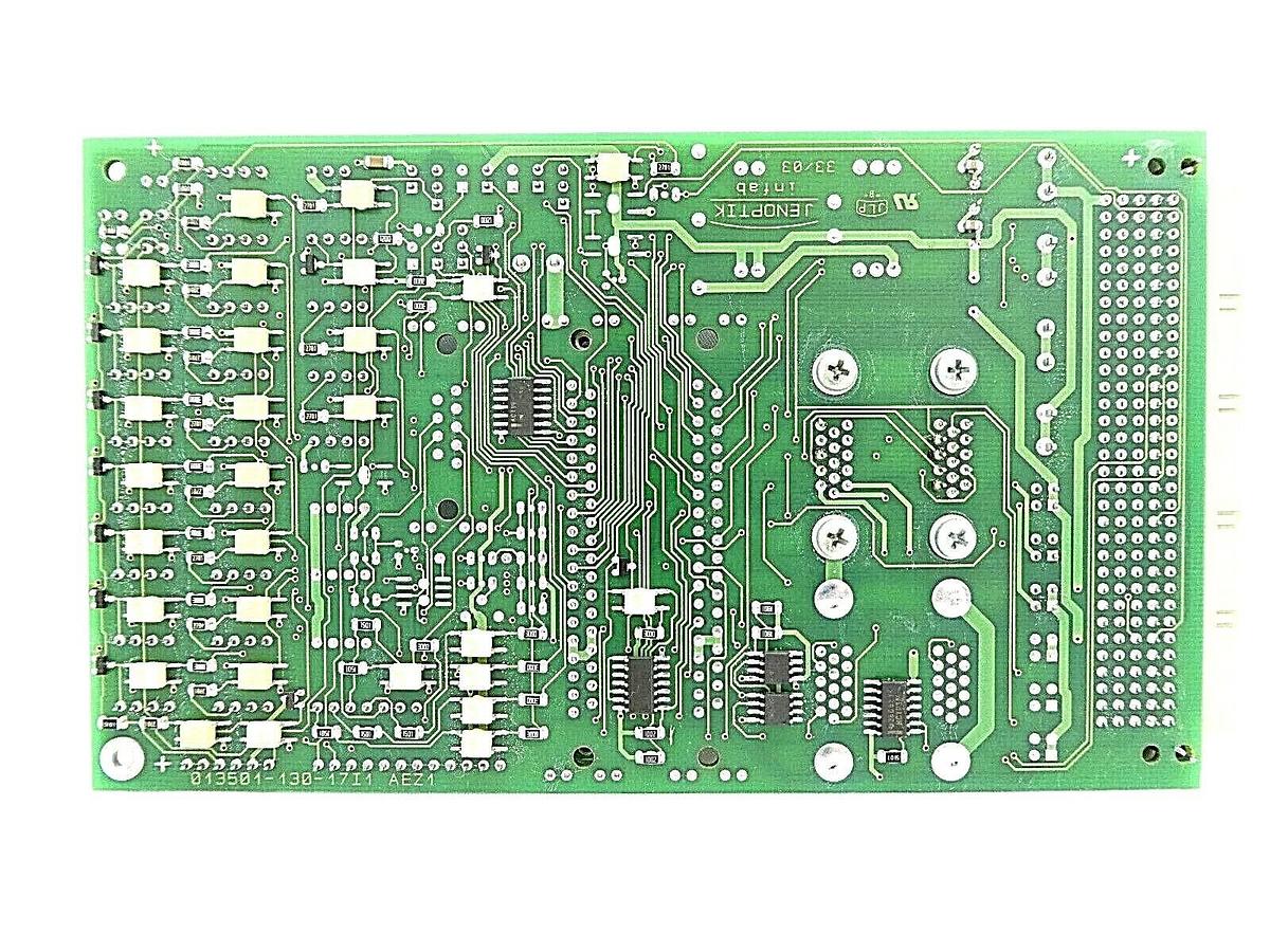Used Jenoptik 812100038 Interface Board PCB 131-25 Brooks Automation Working Surplus