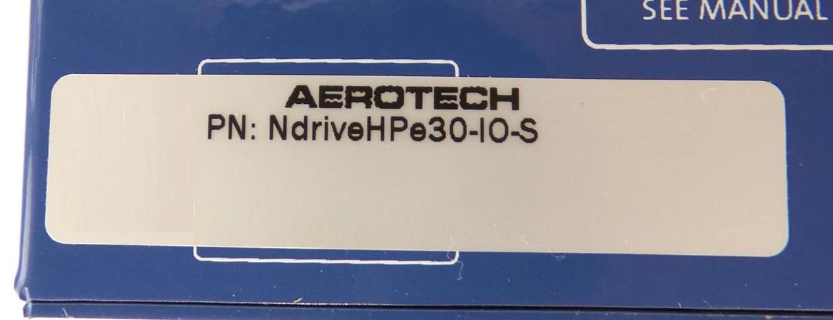 Used Aerotech NdriveHPe30-IO-S Networked Digital Servo Amplifier Lot of 2 Working