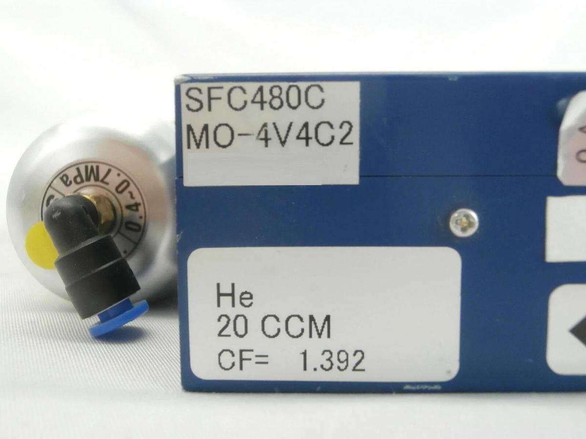 Used SAM Hitachi Metals SFC480C Mass Flow Controller MFC SFC-480C 20 CCM He Working