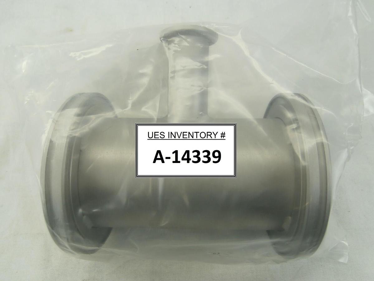 Refurbished Edwards B4138 High Vacuum Tube Tee ISO80 ISO-K NW25 iQDP Series Refurbished