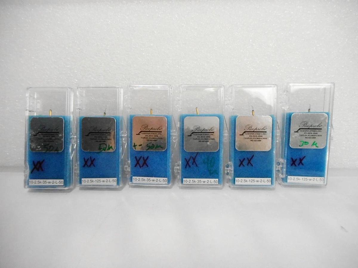 Used GGB Industries 10-XK Tungsten Probe Tip Picoprobe Reseller Lot of 38 As-Is