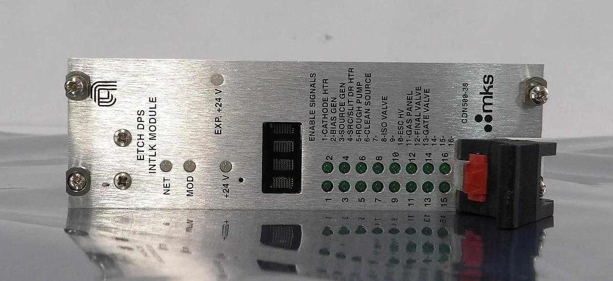 Used MKS Instruments CDN500-38 Etch DPS Interlock PCB Card AMAT 0190-17964 Lot of 2