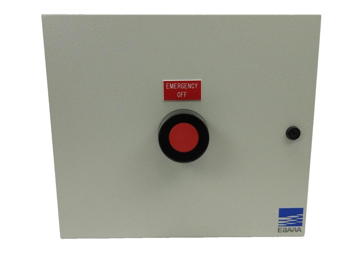 Ebara Technologies 211618 B Vacuum Pump EMO Emergency Off Control Box 1 New