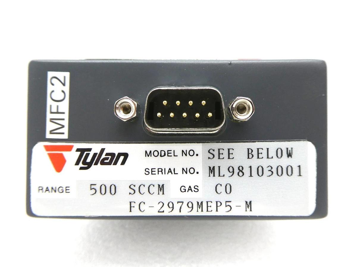 Used Tylan FC-2979MEP5-M MFC Mass Flow Controller 500 SCCM CO TEL Unity II Used