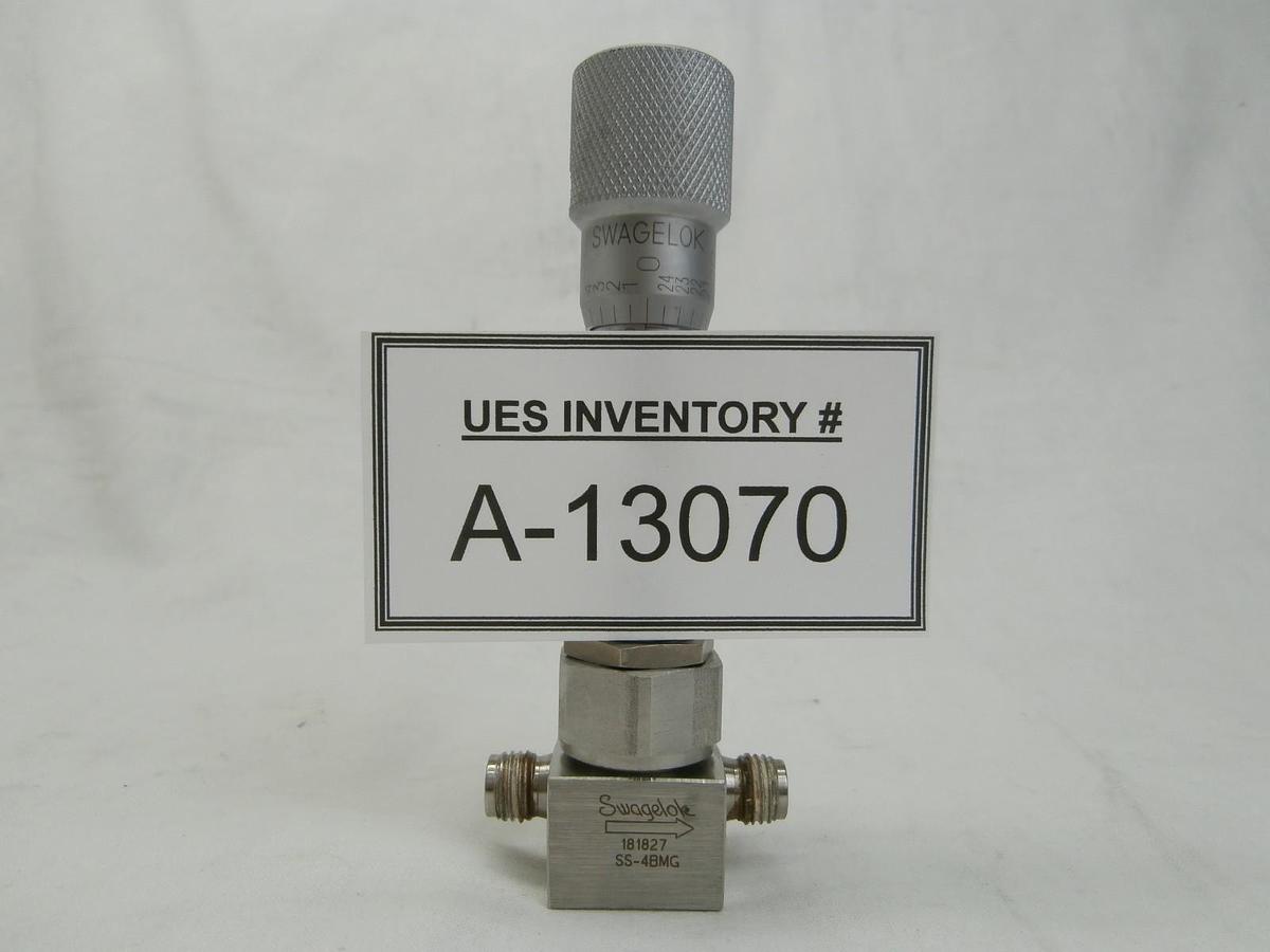 Used Swagelok SS-4BMG Metering Bellows Sealed Valve NUPRO Used Working