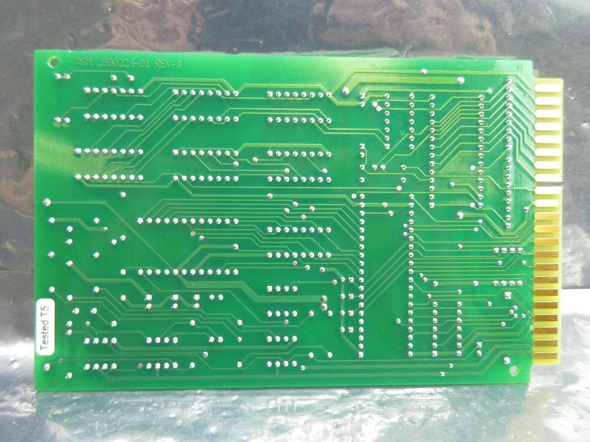 Used ASM Advanced Semiconductor Materials 2890224-21 Processor PCB Card Rev. A Used