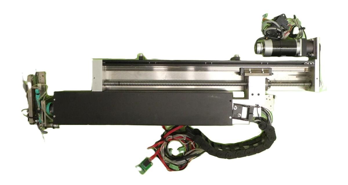 Used S Cubed Flexi Spin Thermal Process Wafer Handling Robot Arm Assembly Working