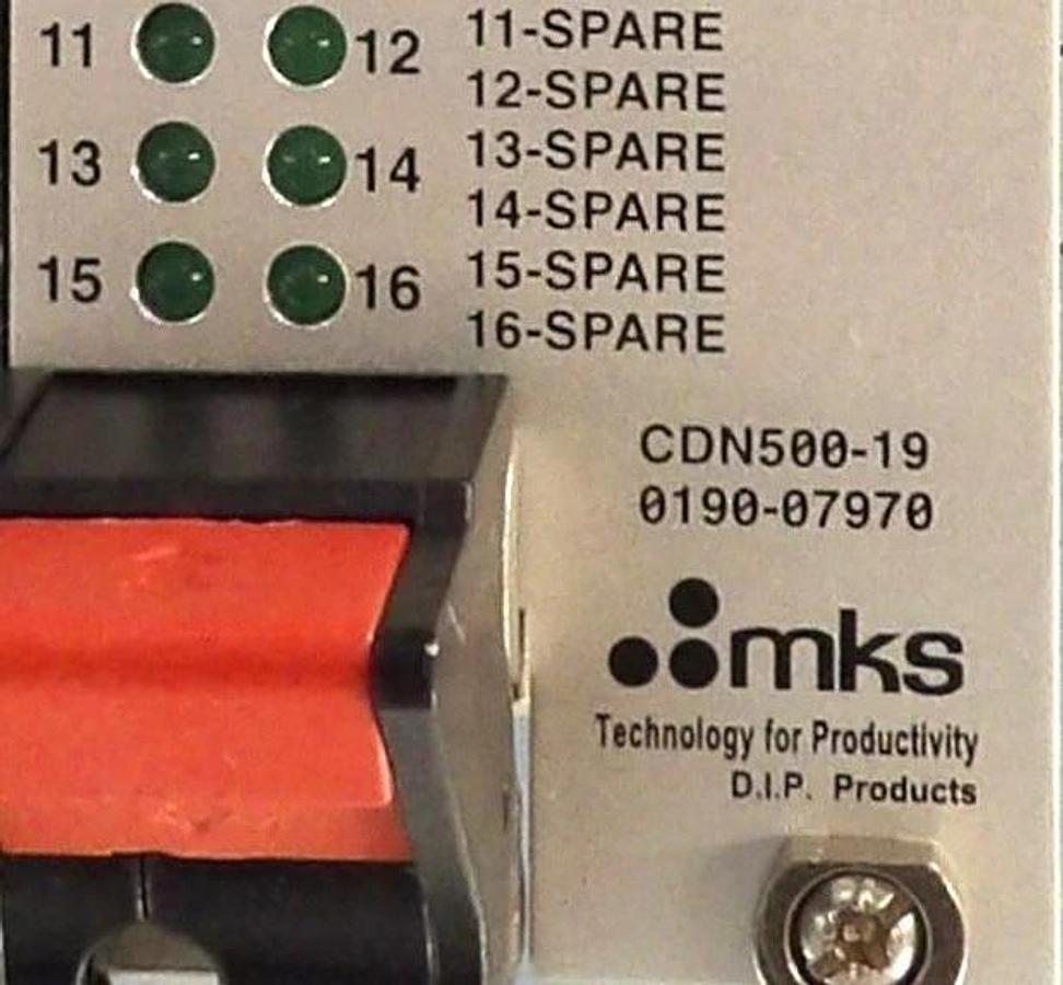 Used MKS Instruments CDN500-19 Interlock Module PCB Card AMAT 0190-07970 Working