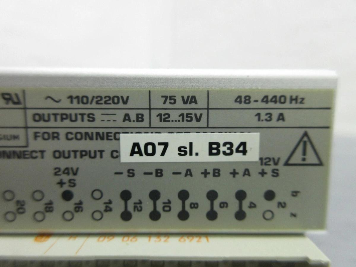 Used Philips 9415 011 38501 Power Supply PCB Card PE 1138/50U ASML PAS 5000/2500 Used