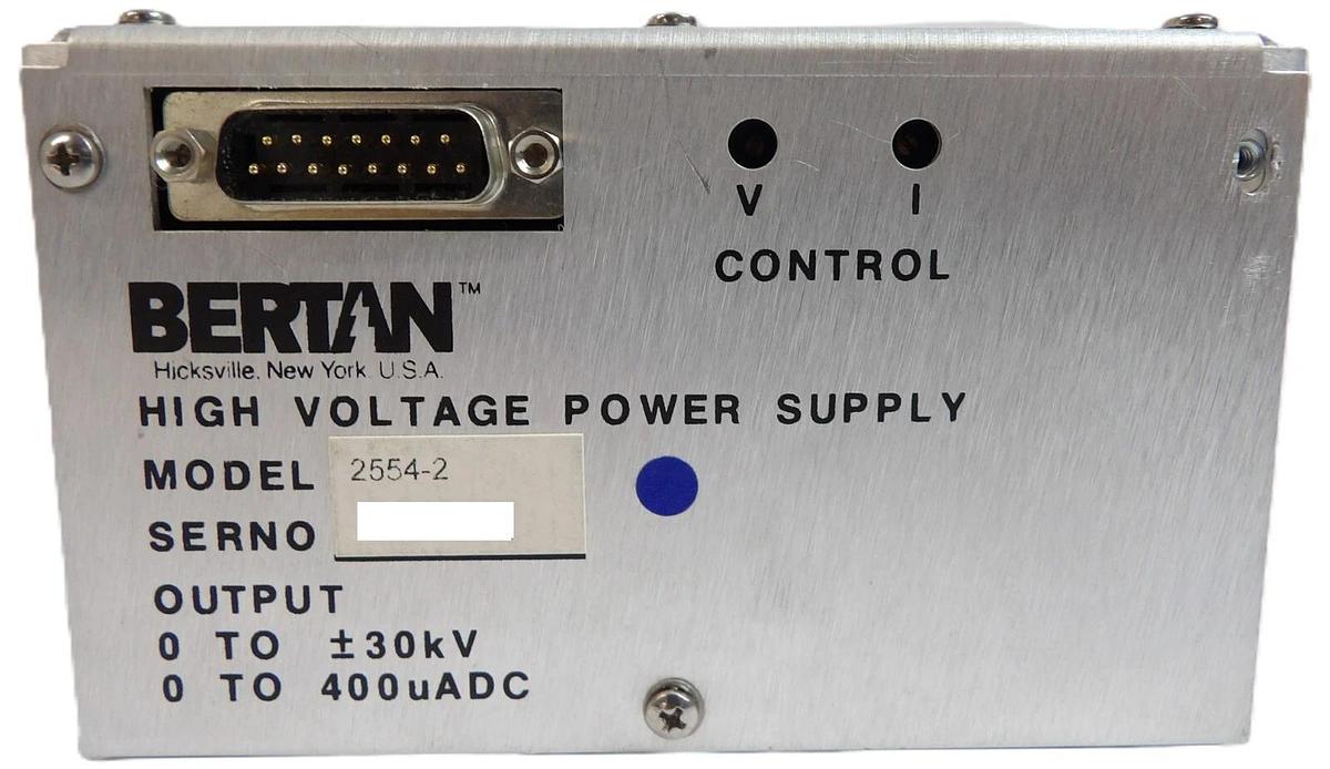 Refurbished Bertan 2554-2 High Voltage Power Supply Reseller Lot of 3 Refurbished