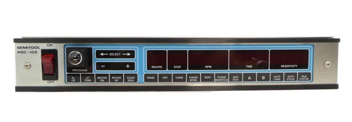 Refurbished Semitool 900R0023-05 Spin Rinse Dryer Controller PSC-102 W/Key Refurbished