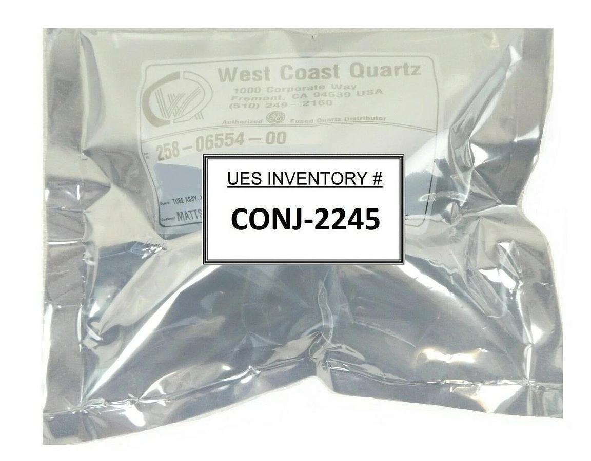 Mattson Technology 258-06554-00 Quartz Hood Tube Assembly New Surplus