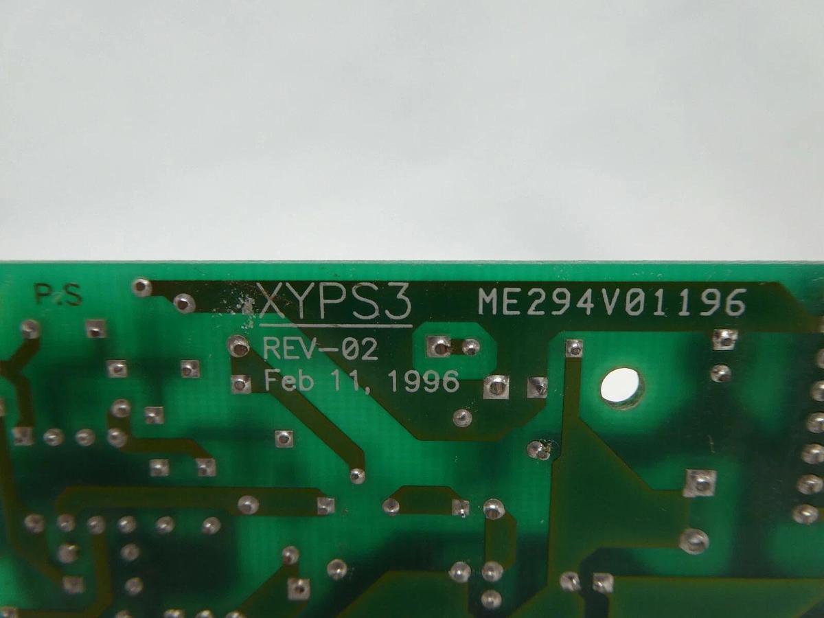 Used G.M. Control Engineering ME294V01196 Power Supply PCB XYPS3 NovaScan Working