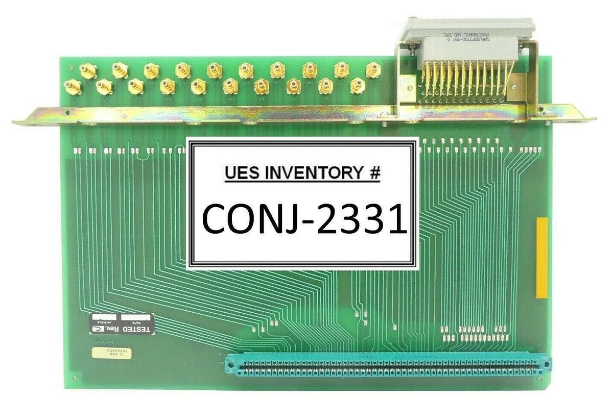 Used Varian Semiconductor VSEA H2499001 Beam Line Output PCB Card Rev. C As-Is
