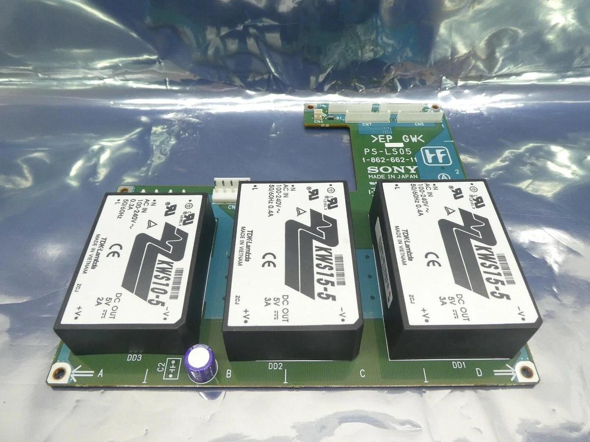 Used Sony 1-862-662-11 Laserscale Power Supply PCB PS-LS05 Nikon FX-601F Working