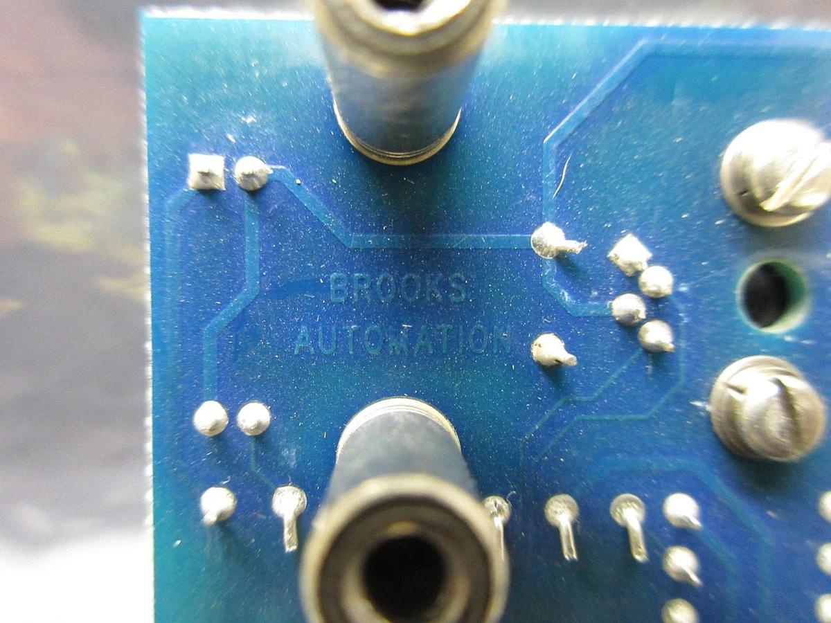 Used Brooks Automation 134333 Sensor and LED IV Board PCB Rev. B Used Working
