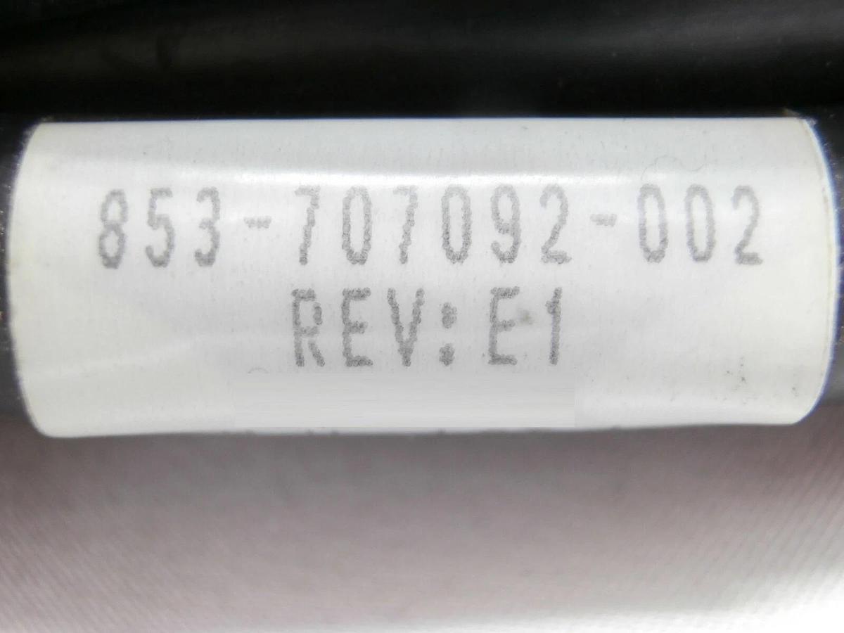 Used Lam Research 853-707092-002 RF Cable 7.5 Foot FPD Continuum Working Spare