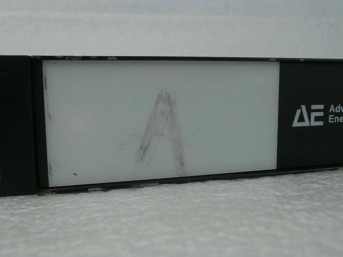 Used AE Advanced Energy 2196-000-01 DC Interface Module Display Panel Used Working