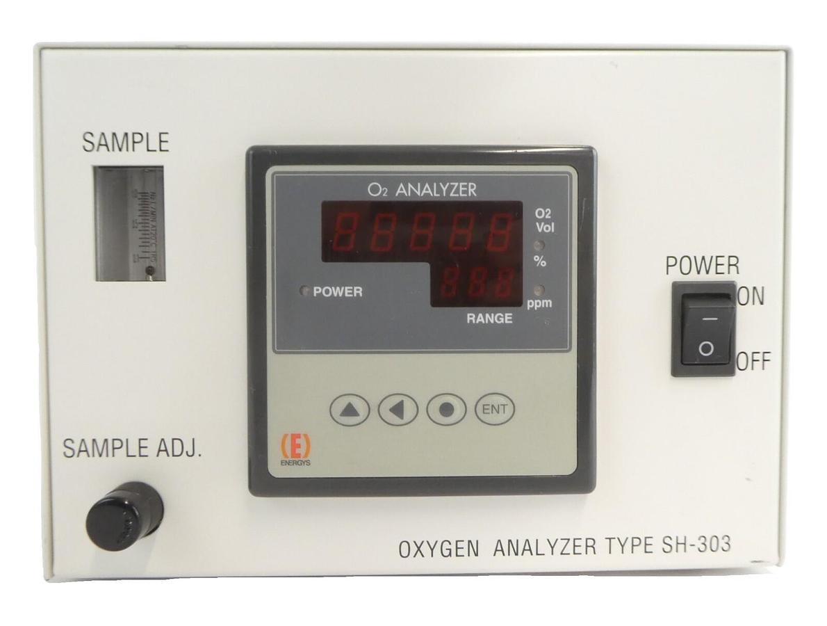 Used Energy Support SH-303 Oxygen Analyzer Module RX-501037-C Untested As-Is