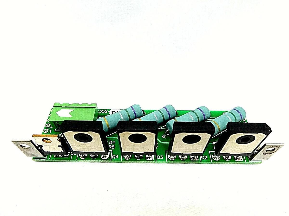 Used Dynatronix 138-0352-01 Thermal Contact Relay Board PCB 190-0352-00 Working Spare