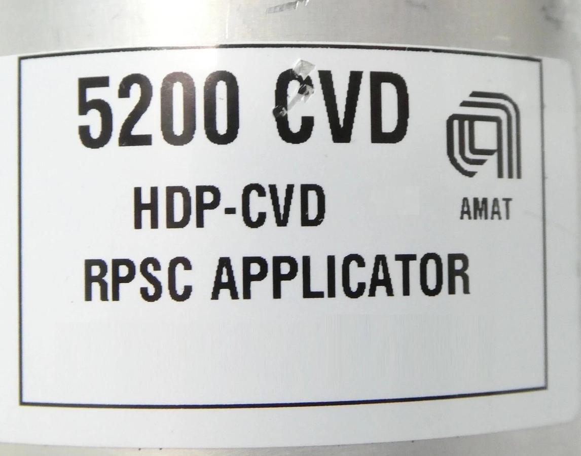 Used AMAT Applied Materials 0010-02146 HDP-CVD RPSC Applicator 5200 CVD Working