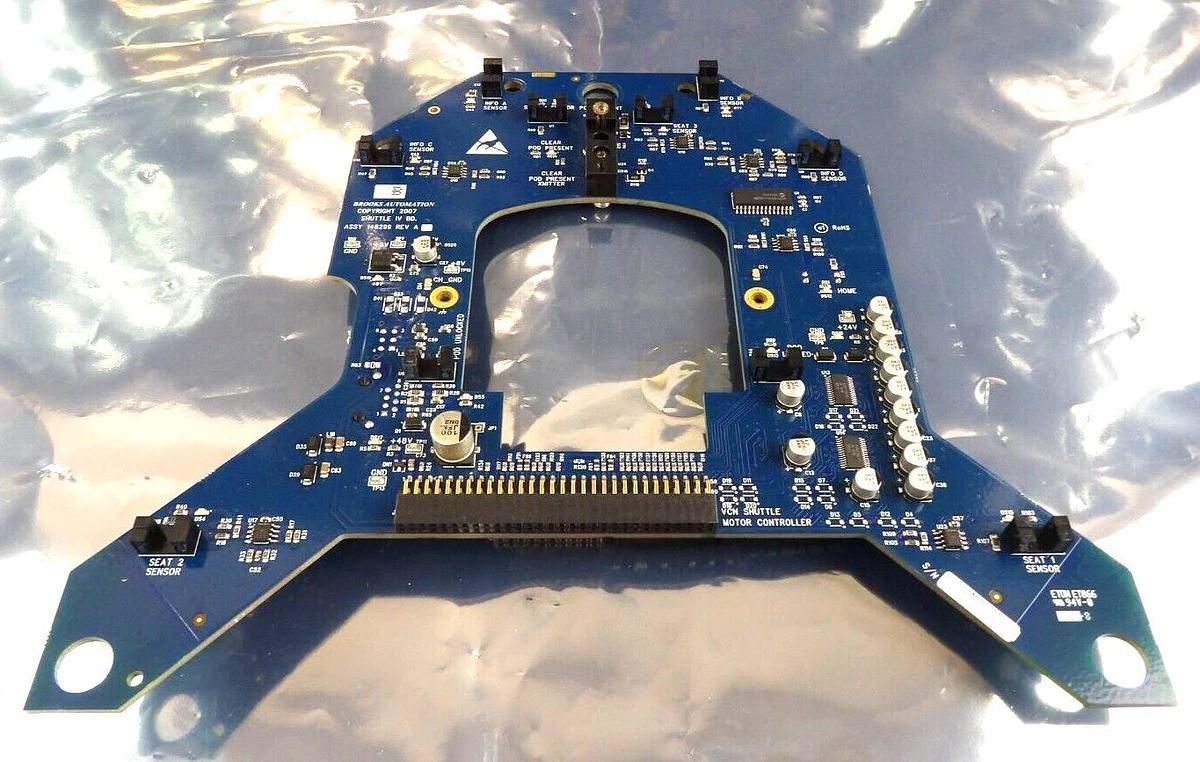 Used Brooks Automation 148298 Shuttle IV BD. PCB Board 148299 Working Surplus