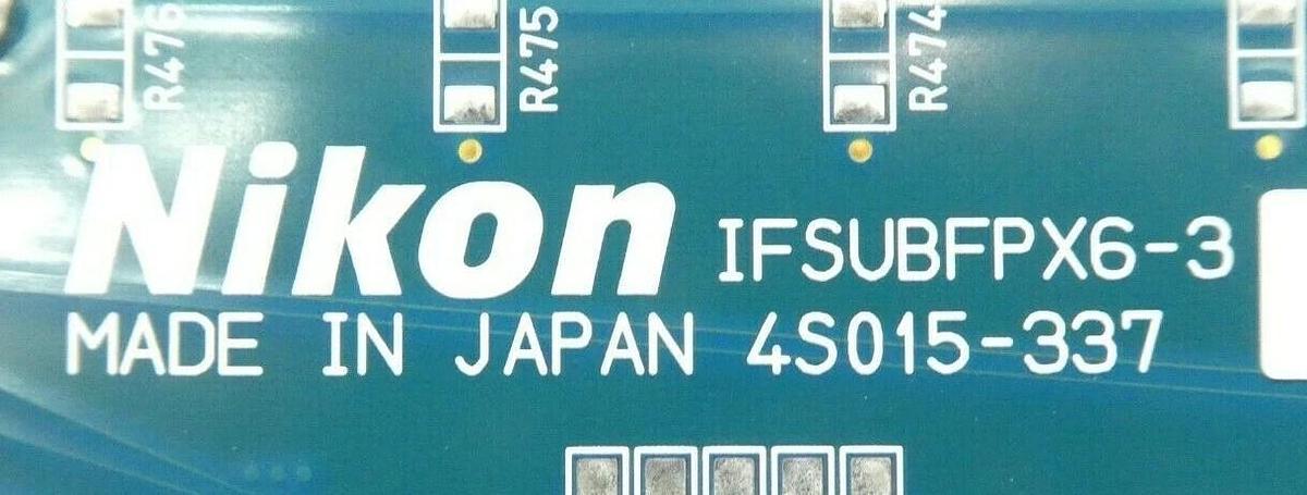 Used Nikon 4S015-337 IFSUBFPX6-3 PCB Card 4S087-197 4S013-503-1 NSR FX-601F Working