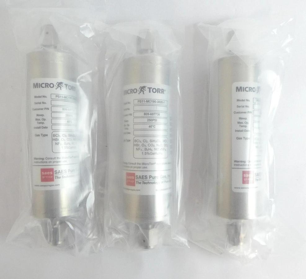 SAES Pure Gas PS11-MC190-3020-F Gas Purifier MicroTorr 809-607736 Lot of 5 New