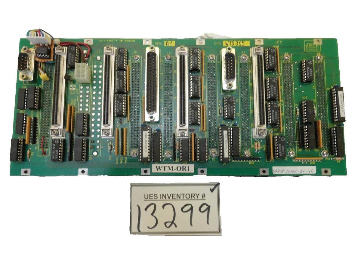 Used ACS Electronics WTM Backplane PCB Board AMAT Orbot WF 720 Used Working