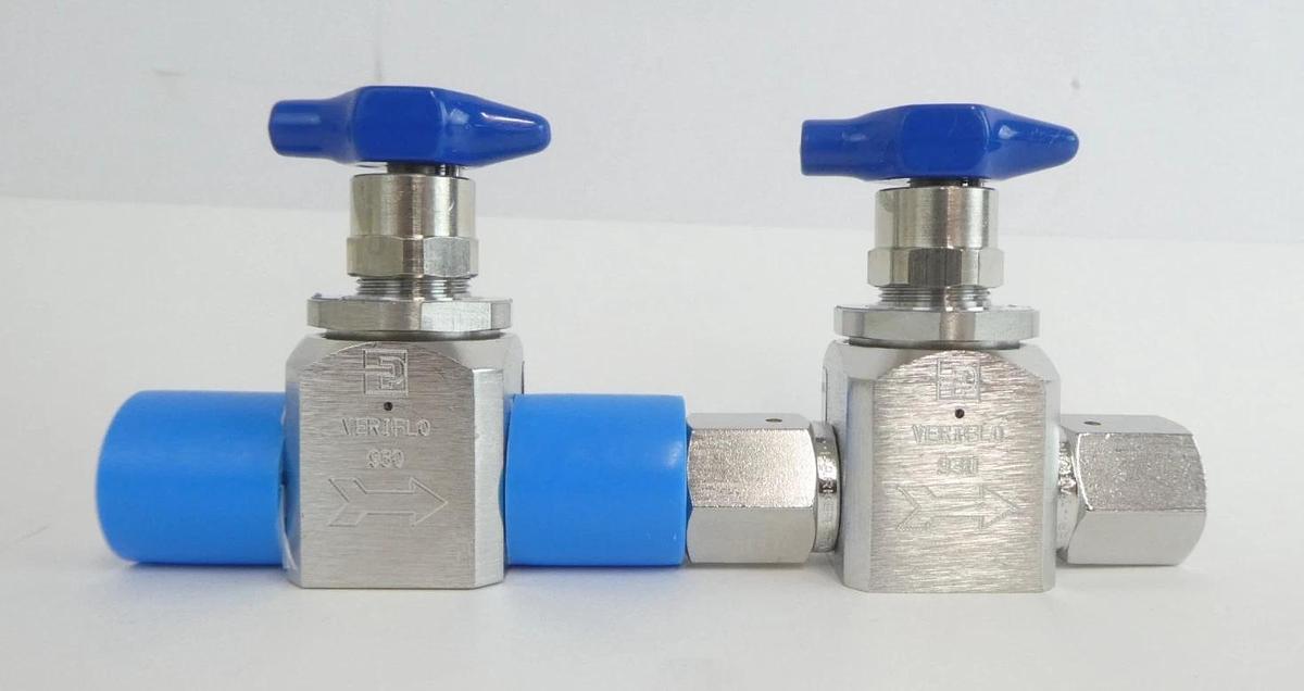 Used Parker Veriflo 930MSFSFF Diaphragm Valve Lot of 5 Working