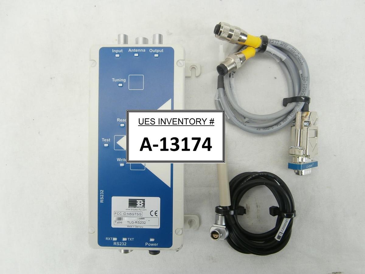 Used Brooks Automation E20000580 Transponder Set with Antenna E20000581 Working Spare