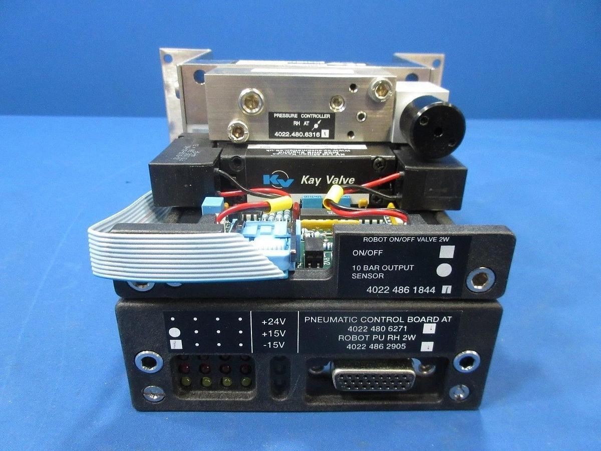 Used ASML 4022.486.29051 RH Pneumatic Manifold ASML Stepper Dual Scan Used Working