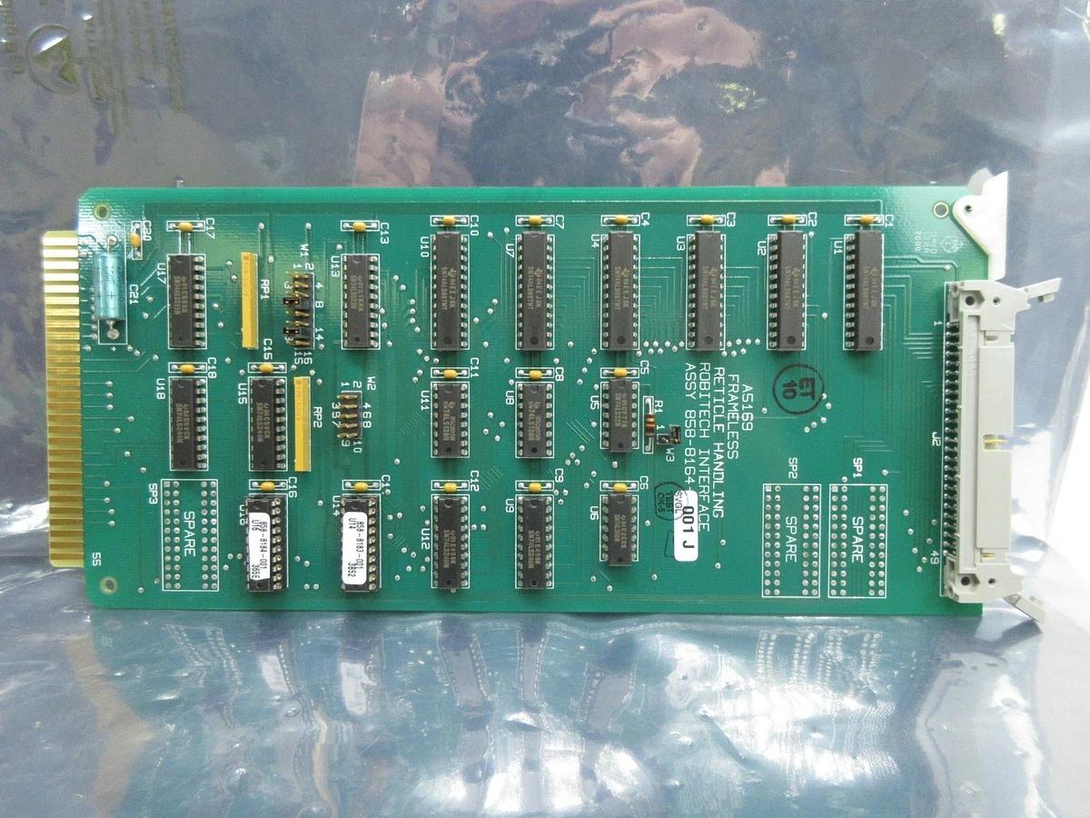 Used SVG Silicon Valley Group 858-8164-001 Interface PCB Card Rev. J 90S Used Working