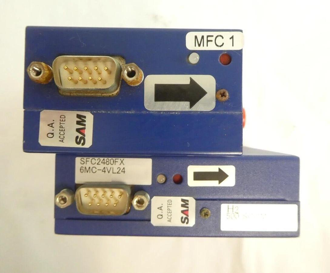 Used Hitachi Metals SAM MFC Mass Flow Controller Reseller Lot of 11 Working Spare