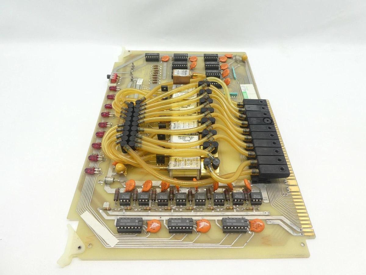 Used Varian Semiconductor VSEA D-F3164001 Electro Pneumatic Interface PCB Card Rev. D