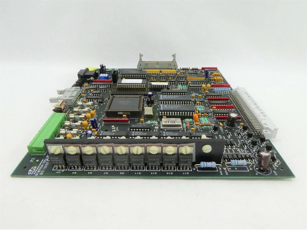 Used SVG Silicon Valley Group 80166F3-01 VB Station CPU BD PCB Card 90S DUV Working