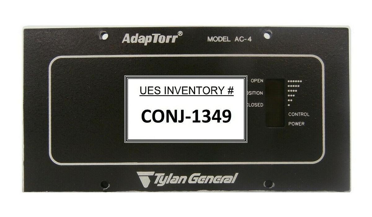 Used Tylan General AS-4S02 Throttle Valve Controller Novellus 27-00141-00 As-Is
