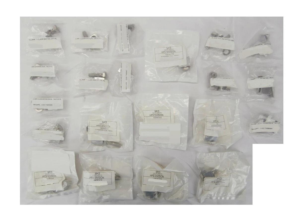 MKS Instruments 100761016 Single Claw Clamp Lam 796-090956-004 Lot of 21 New