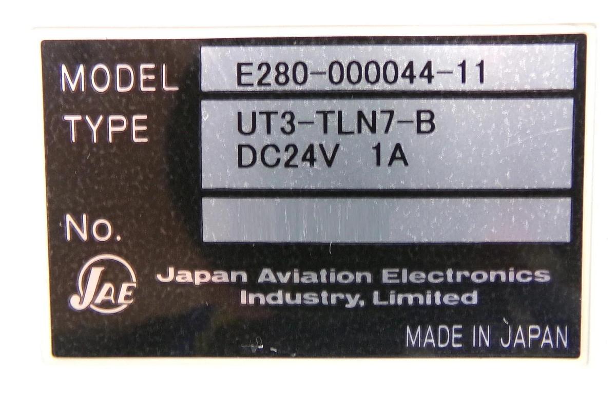 Used JAE Japan Aviation Electronics UT3-TLN7-B Touch Panel E280-000044-11 Surplus